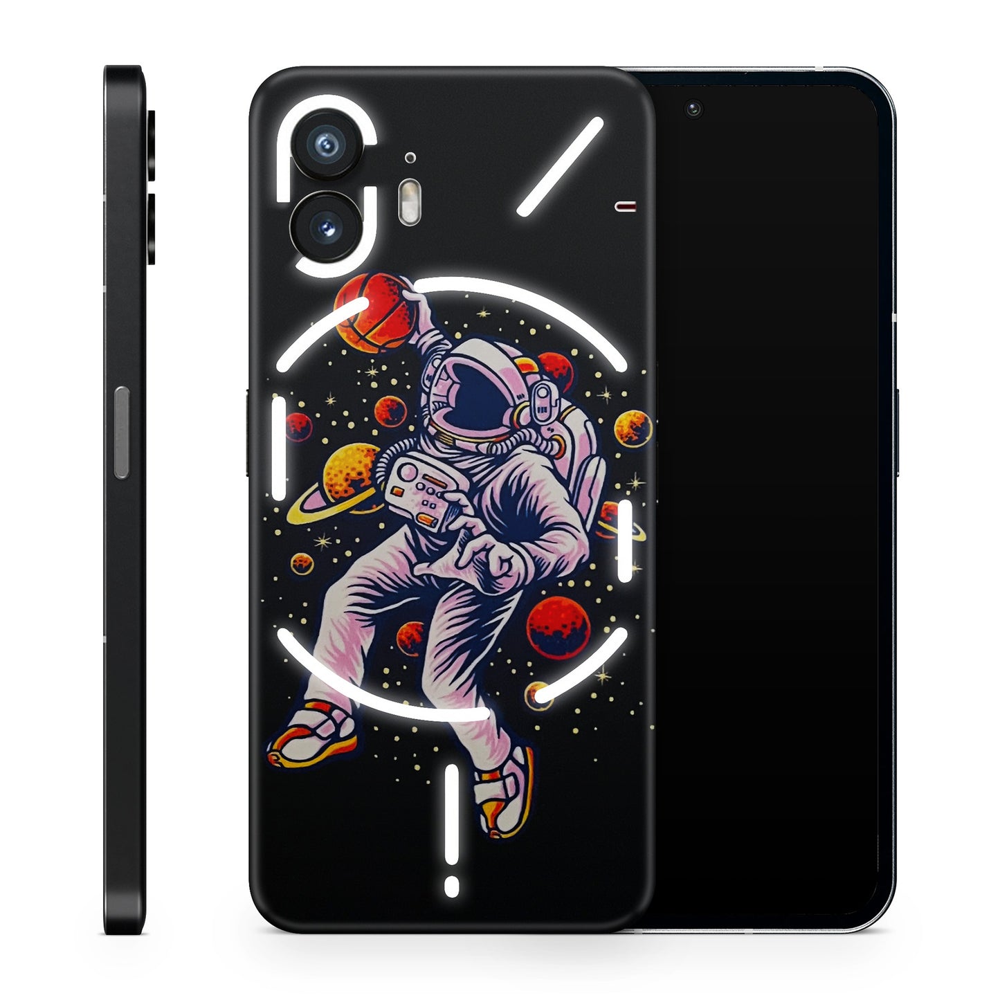 Floating In Sky Matte Finish Phone Skin