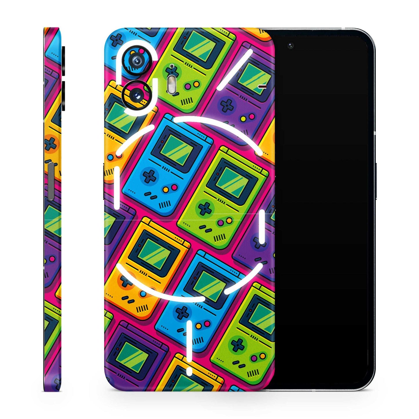 Gameboy Colourful 3D Textured Latest Phone Skin