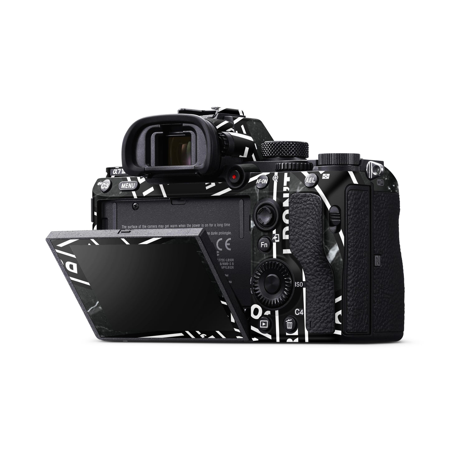 I Don't Care Matte Finish Camera Skin