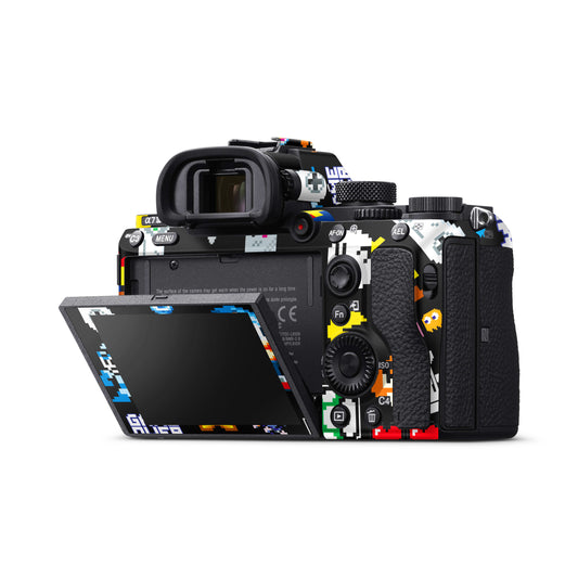 Gaming Sticker Graffiti Matte Finish Camera Skin