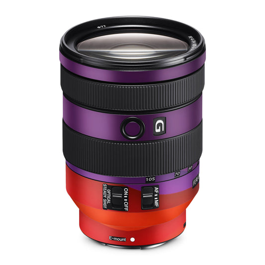Colourful Abstract Pattern Matte Finish Lens Skin