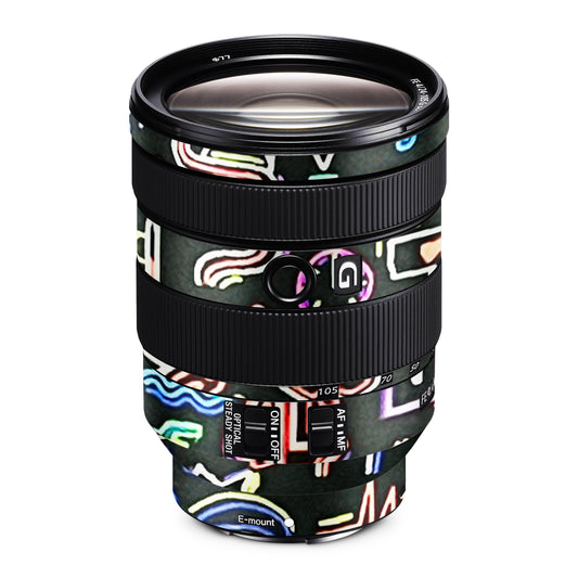 Colourful Doodles Matte Finish Lens Skin