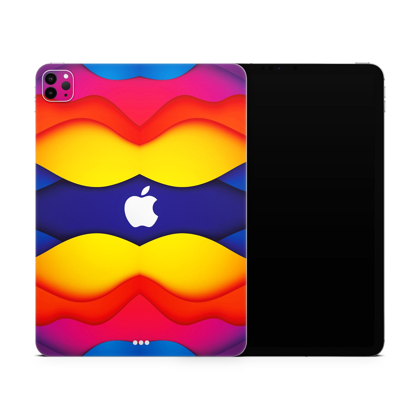 Colourful Astract Pattern Matte Finish Skin For iPad/Tablet