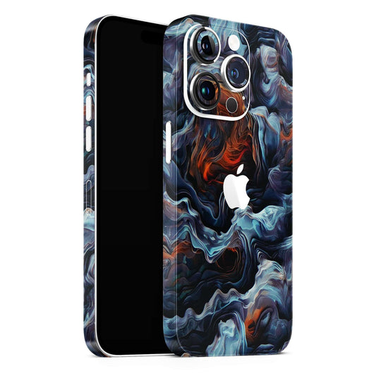 Wave Art Form Matte Finish Latest Phone Skin
