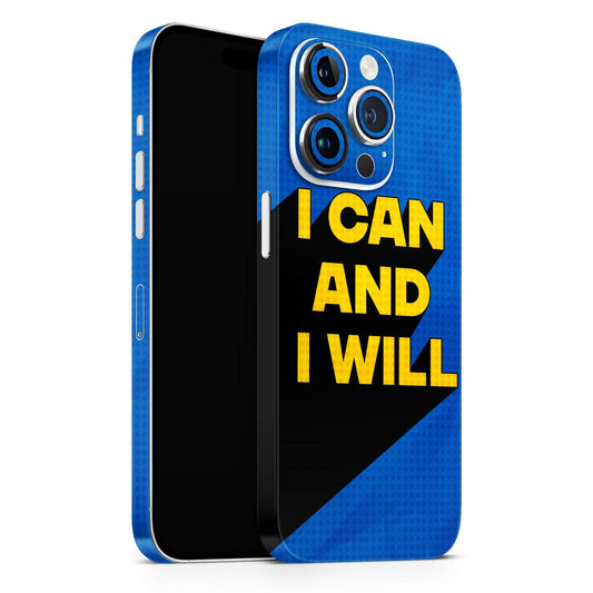 I Can And I Will 3D Textured Latest Phone Skin