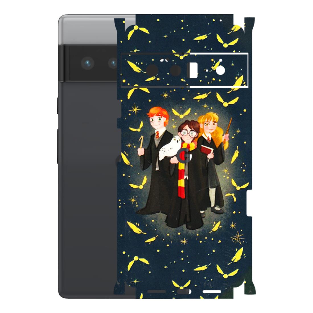 Google Pixel Phone Skins (All Models) - Harry Potter - 3D Embossed Finish (L-183) Google Pixel 6 PRO