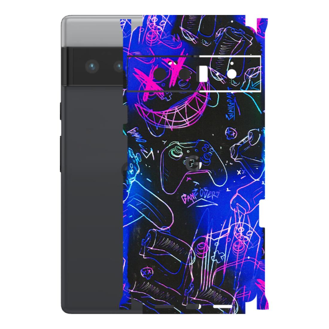 Google Pixel Phone Skins (All Models) - Gamers Paradise - 3D Embossed Finish (L-258) Google Pixel 6 PRO
