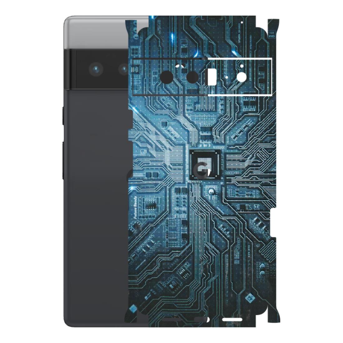 Google Pixel Phone Skins (All Models) - Original Circuit - 3D Embossed Finish (L-267) Google Pixel 6 PRO