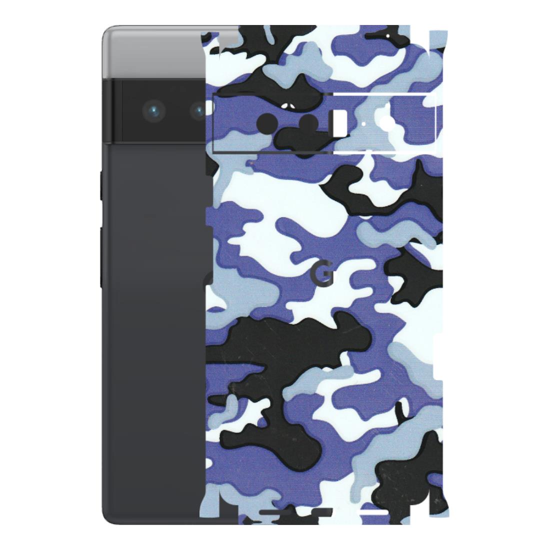 Google Pixel Phone Skins (All Models) - Powerfull Military Camoflauge - 3D Embossed Finish (L-49) Google Pixel 6 PRO