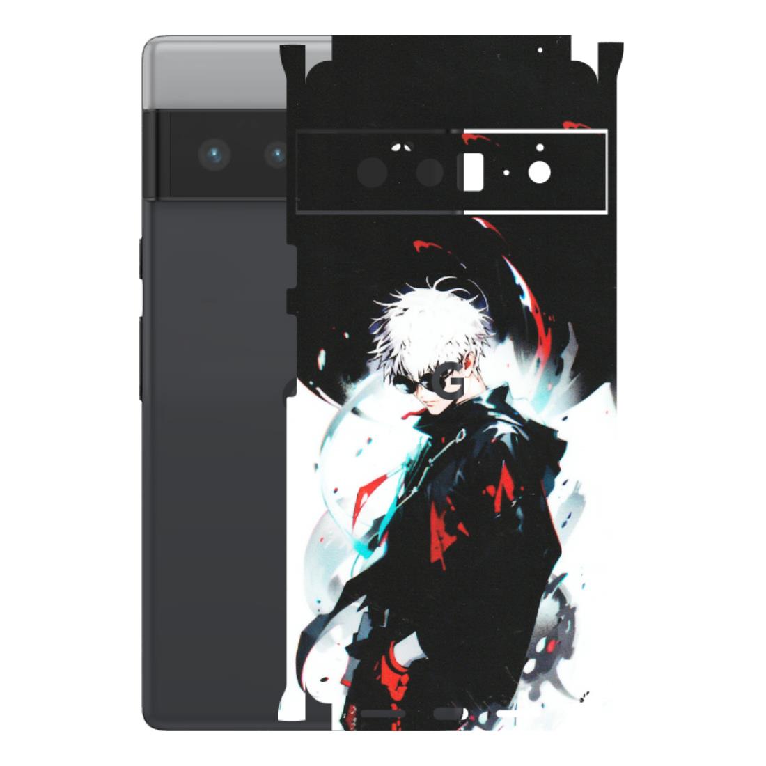 Google Pixel Phone Skins (All Models) - Gojo Powerful Charater Kaisen Anime - Matte Finish (M-144) Google Pixel 6 PRO