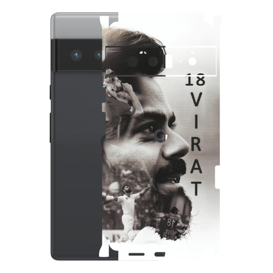 Google Pixel Phone Skins (All Models) - Virat Kohli Cricketer - Matte Finish (M-163) Google Pixel 6 PRO