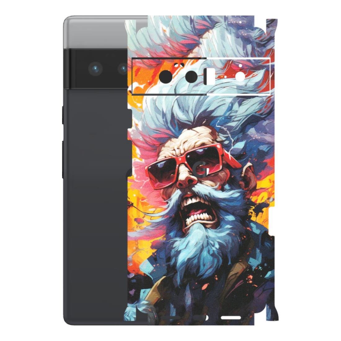 Google Pixel Phone Skins (All Models) - Daddy Cool Character - Matte Finish (M-43) Google Pixel 6 PRO