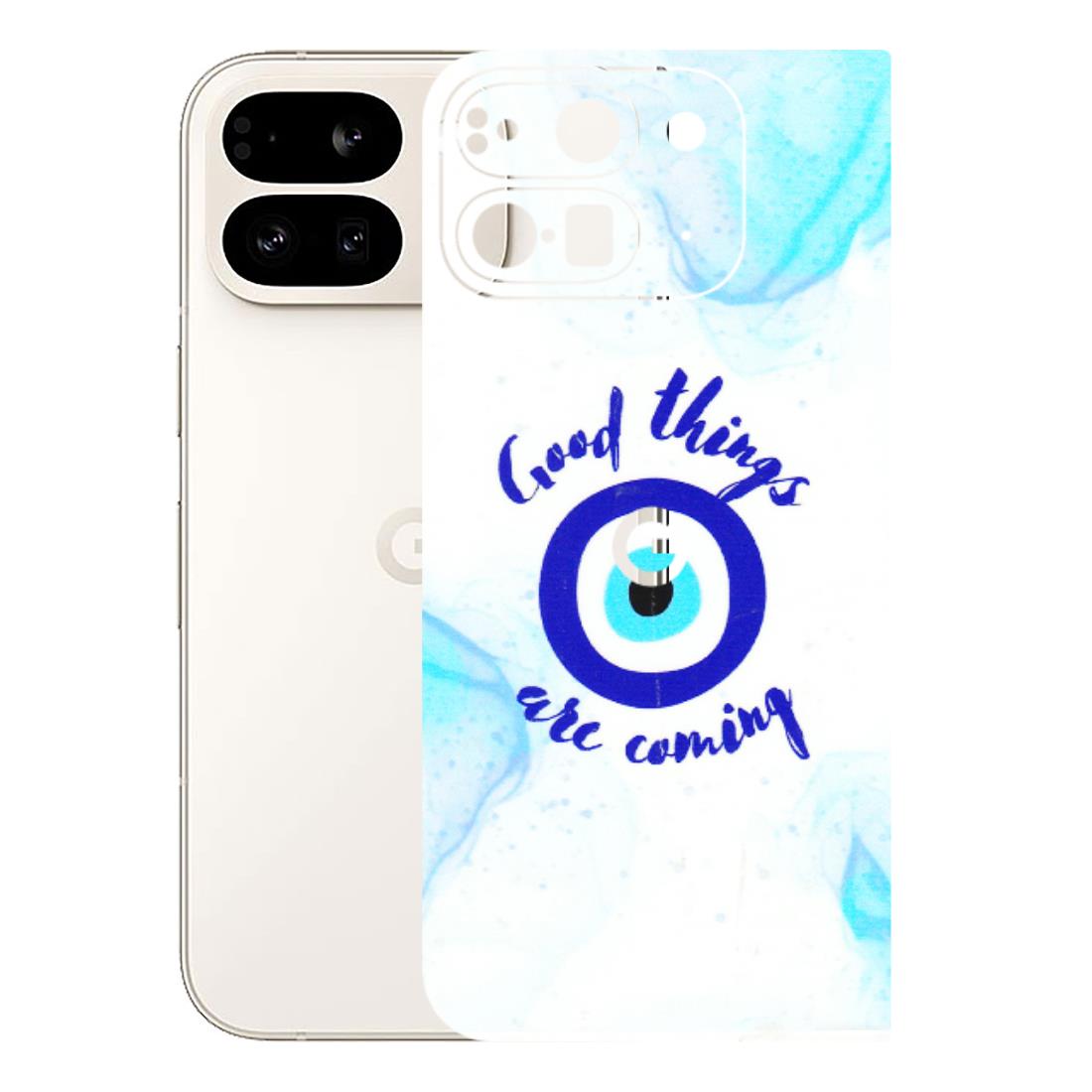 Google Pixel Phone Skins (All Models) - Evil Eye Good Things Are Coming - 3D Embossed Finish (L-322) Google Pixel 9 PRO FOLD