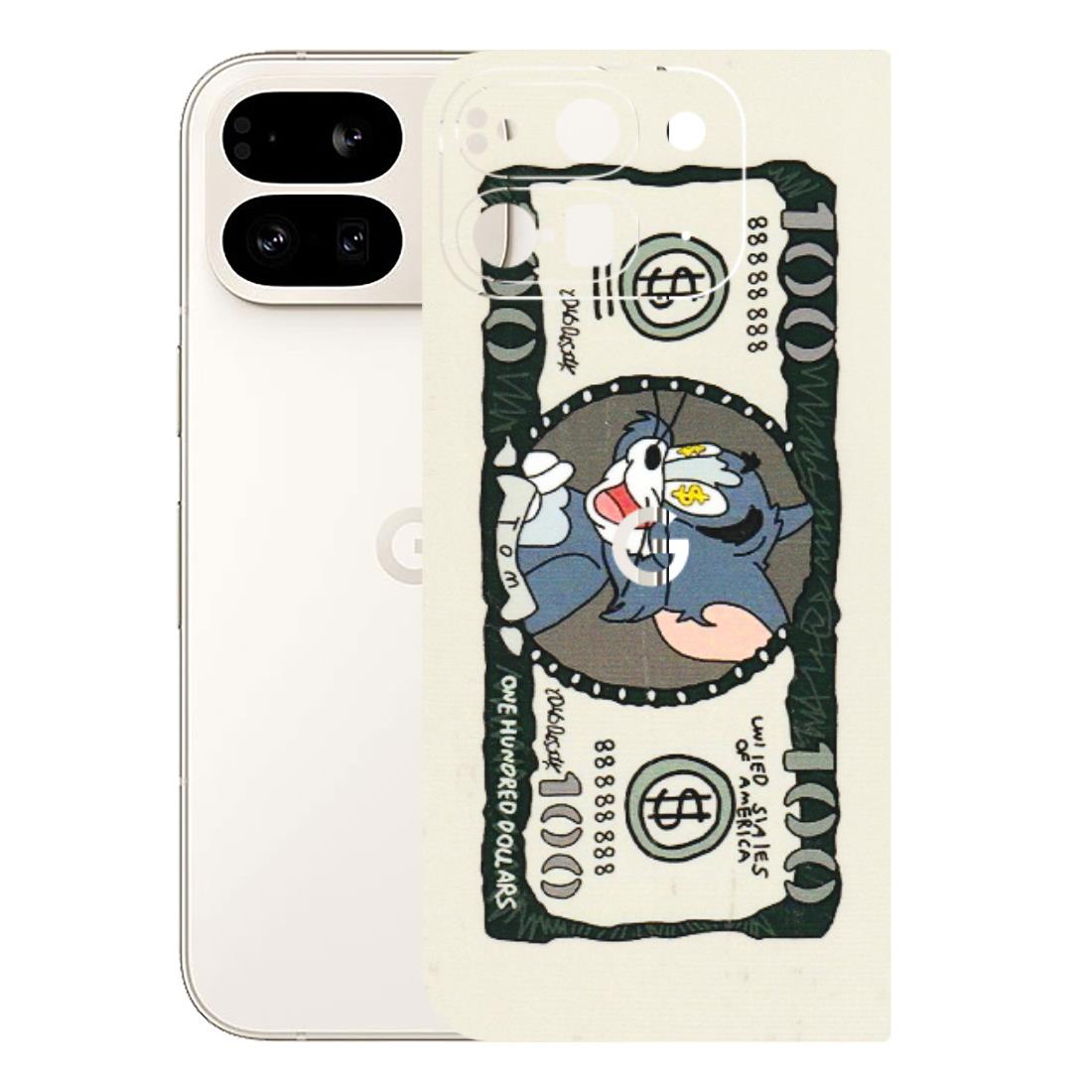 Google Pixel Phone Skins (All Models) - Tom Hundred Dollar - 3D Embossed Finish (L-324) Google Pixel 9 PRO FOLD