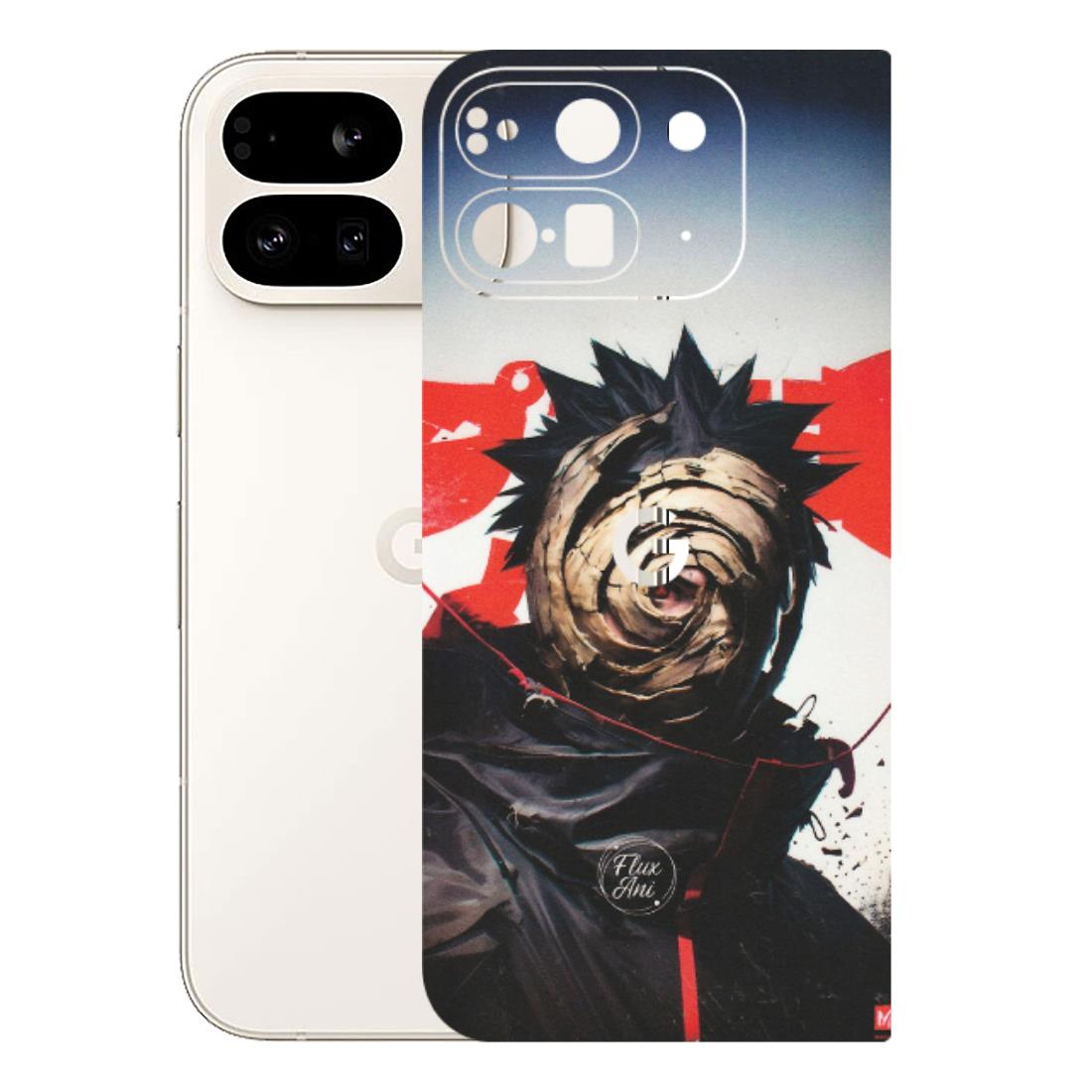 Google Pixel Phone Skins (All Models) - Obito Uchiha Cool Anime - Matte Finish (M-134) Google Pixel 9 PRO FOLD