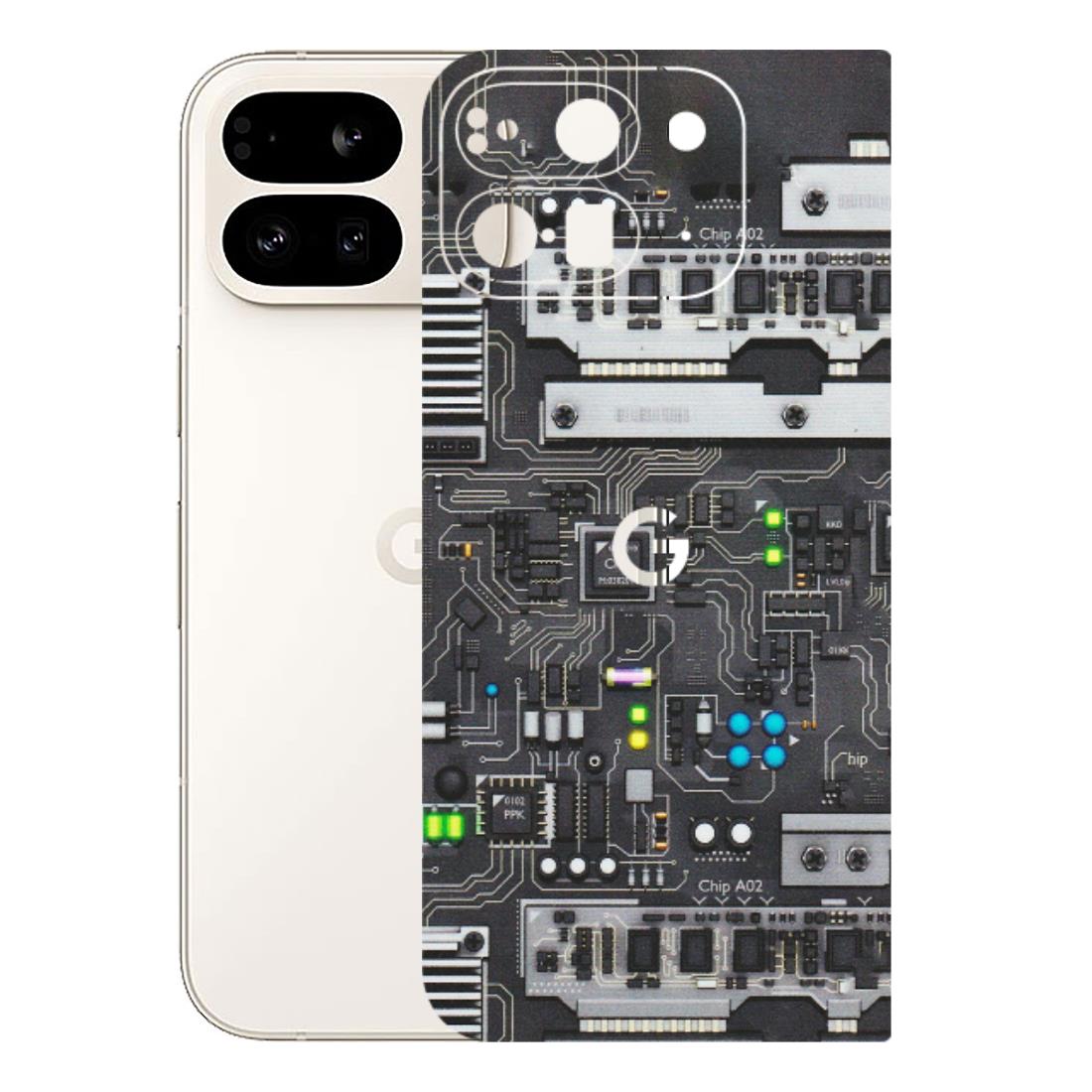 Google Pixel Phone Skins (All Models) - Motherboard Internals - Matte Finish (M-135) Google Pixel 9 PRO FOLD