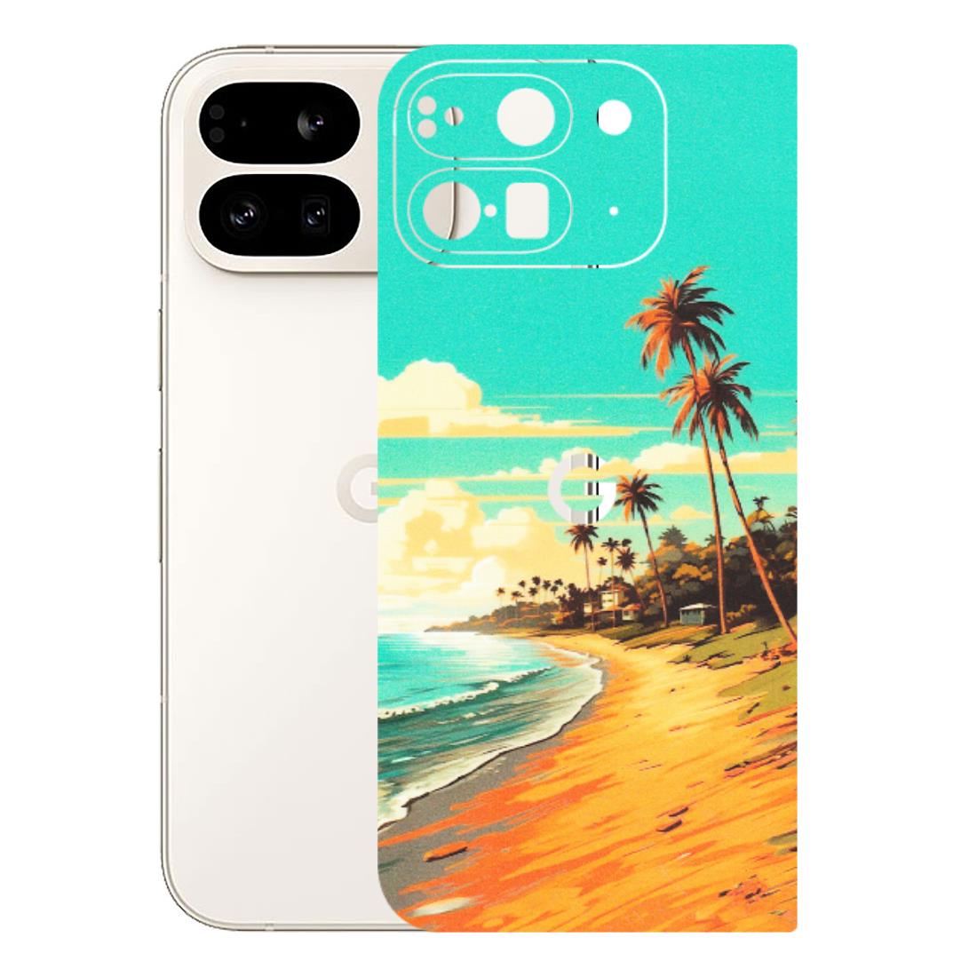 Google Pixel Phone Skins (All Models) - Miami Beach - Matte Finish (M-136) Google Pixel 9 PRO FOLD