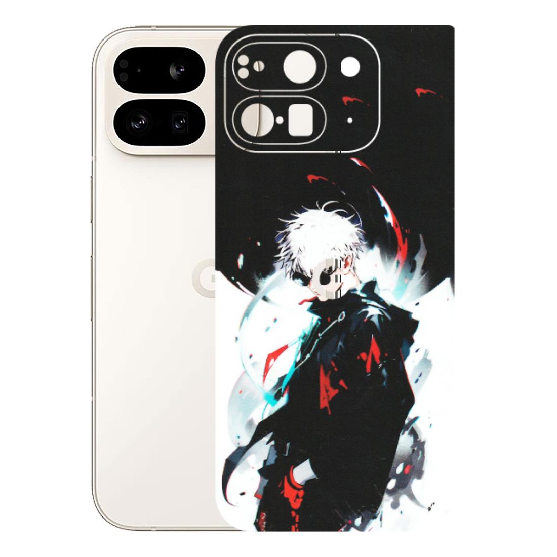 Google Pixel Phone Skins (All Models) - Gojo Powerful Charater Kaisen Anime - Matte Finish (M-144) Google Pixel 9 PRO FOLD