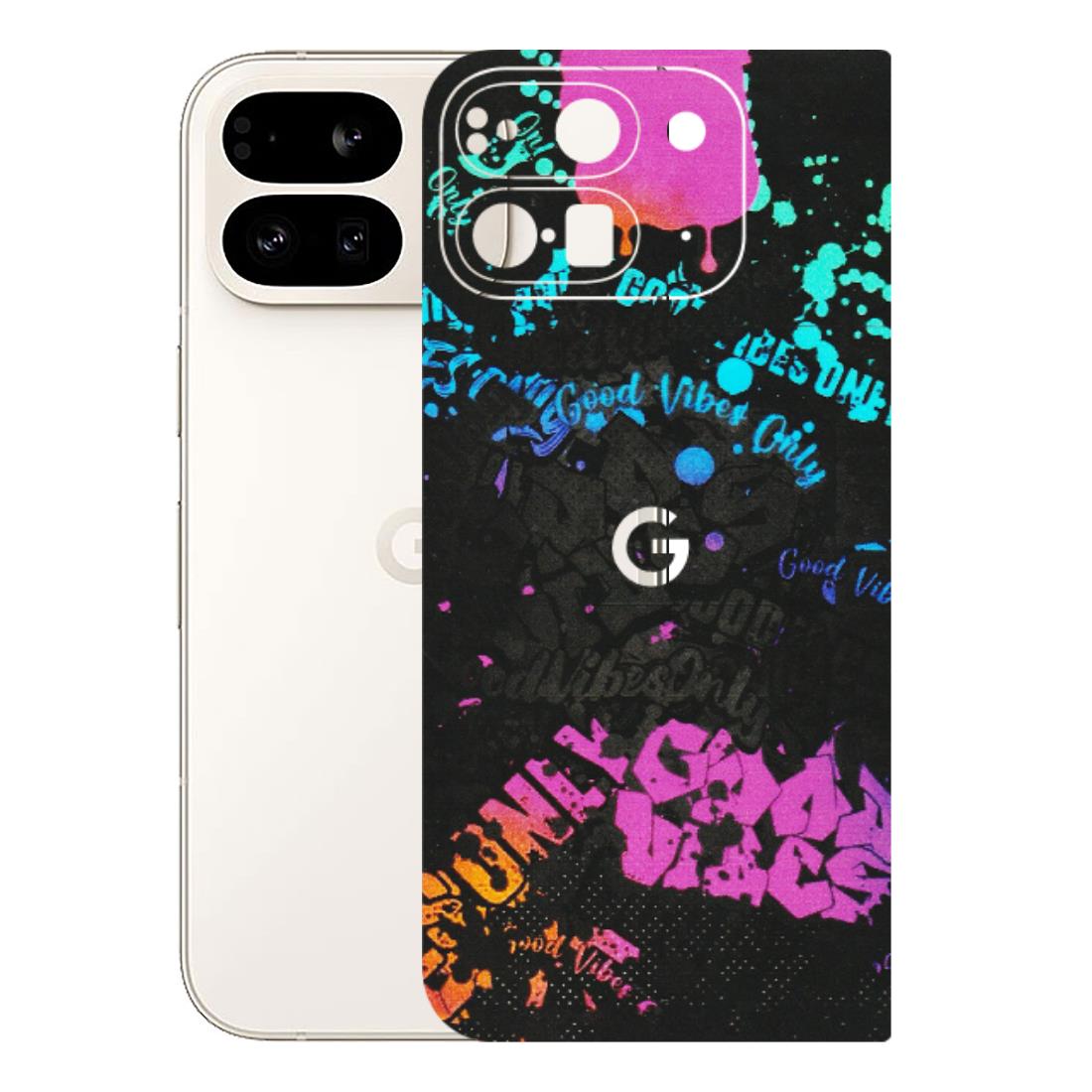 Google Pixel Phone Skins (All Models) - Majestic Black Vibes - Matte Finish (M-62) Google Pixel 9 PRO FOLD