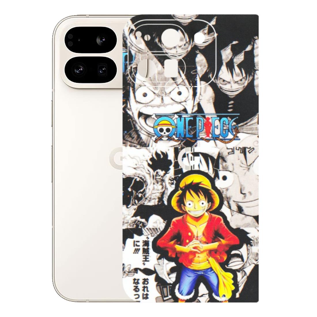 Google Pixel Phone Skins (All Models) - One Piece B&W - Matte Finish (M-63) Google Pixel 9 PRO FOLD