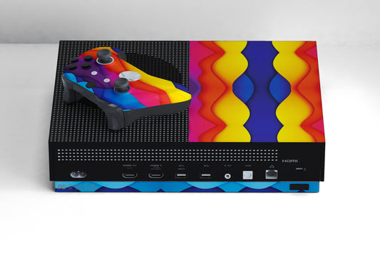 Xbox Series S Colourful Abstract Pattern Matte Finish Skin