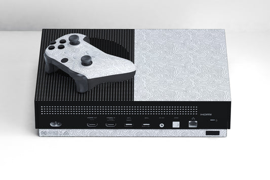 Xbox Series S Abstract Line Map Matte Finish Skin