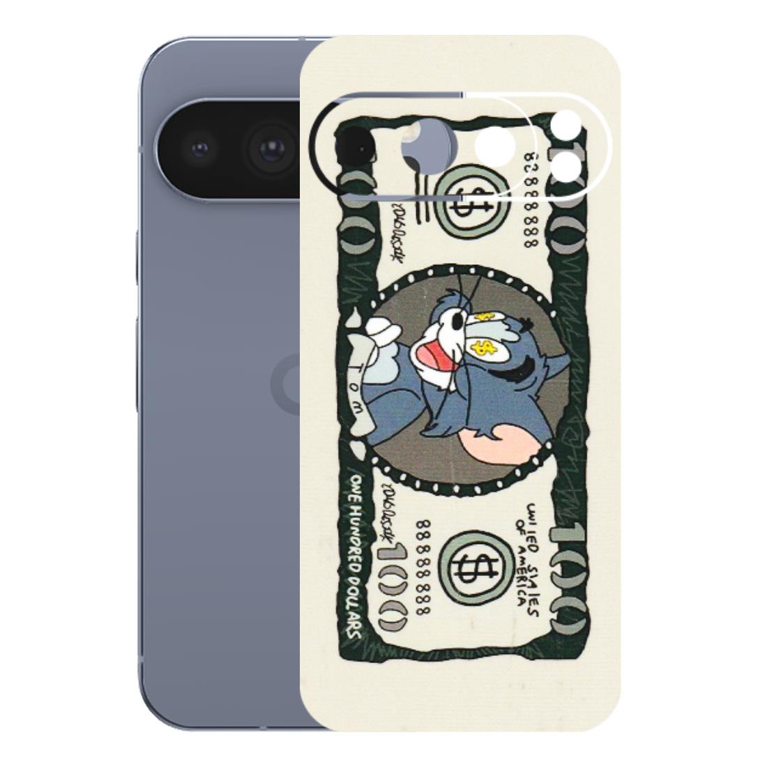 Google Pixel Phone Skins (All Models) - Tom Hundred Dollar - 3D Embossed Finish (L-324) Google Pixel 10 Pro