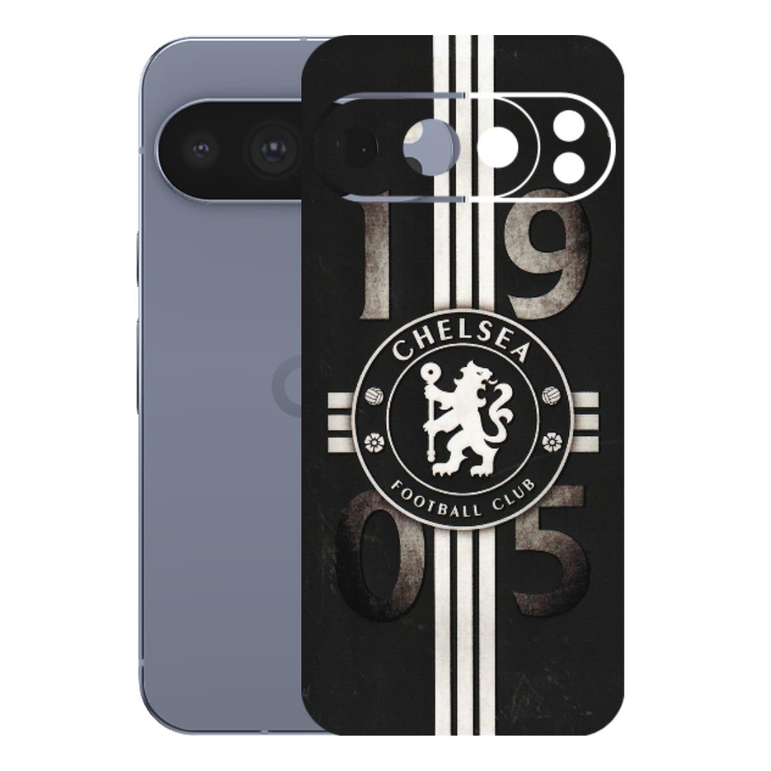 Google Pixel Phone Skins (All Models) - Chelsea Fan Club - 3D Embossed Finish (L-36) Google Pixel 10 Pro