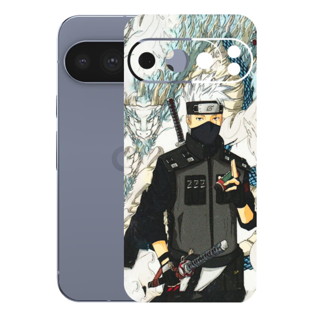 Google Pixel Phone Skins (All Models) - Kakashi Hatake Naruto Anime - 3D Embossed Finish (L-46) Google Pixel 10 Pro