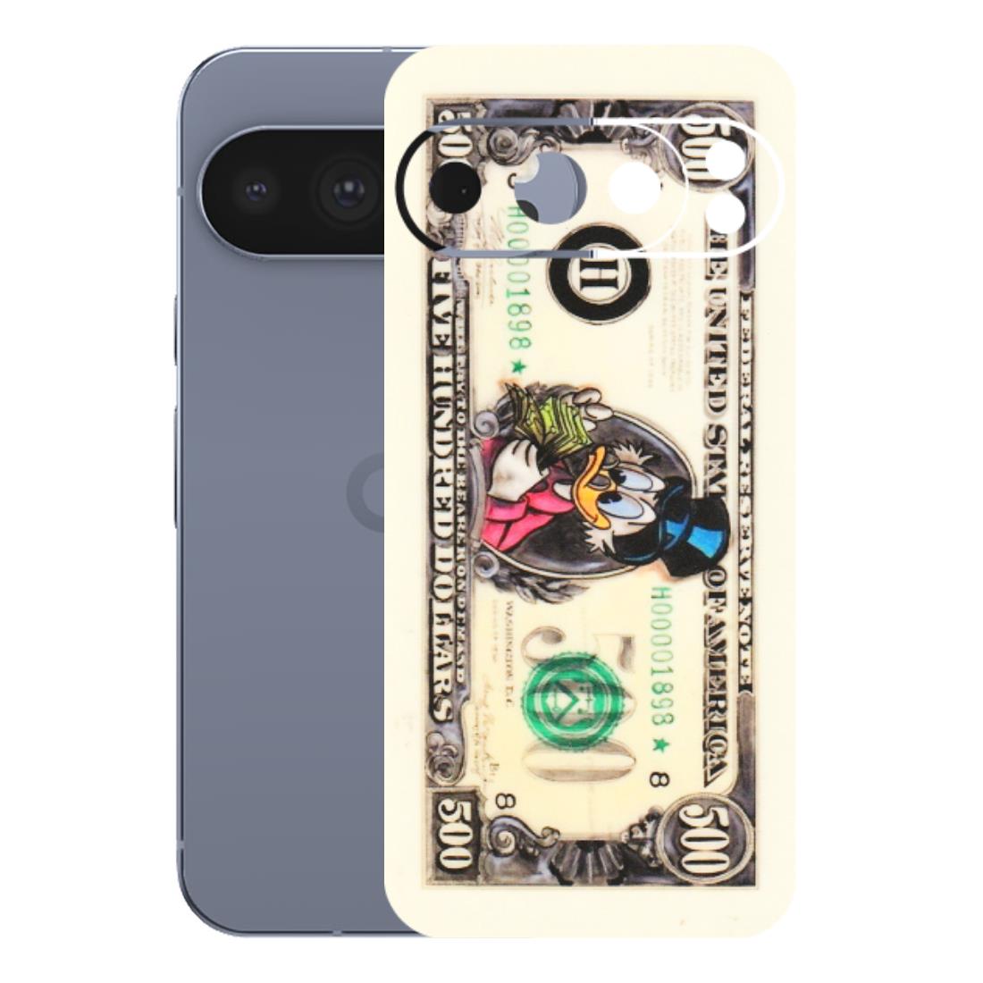 Google Pixel Phone Skins (All Models) - Five Hundred Dollar Duck - Transparent Finish (T-15) Google Pixel 10 Pro