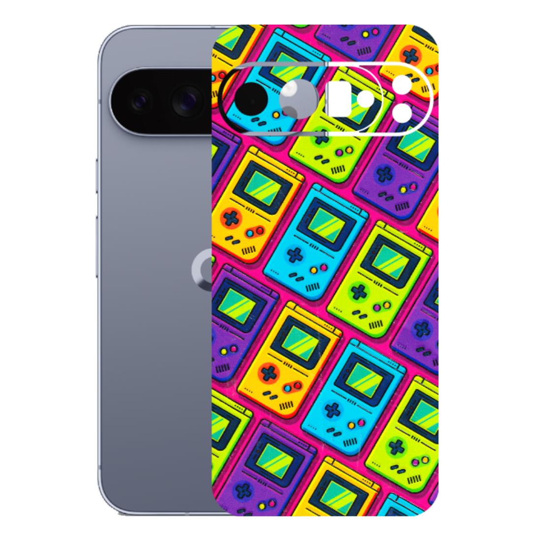 Google Pixel Phone Skins (All Models) - Gameboy Colourful - 3D Embossed Finish (L-266) Google Pixel 10 Pro XL
