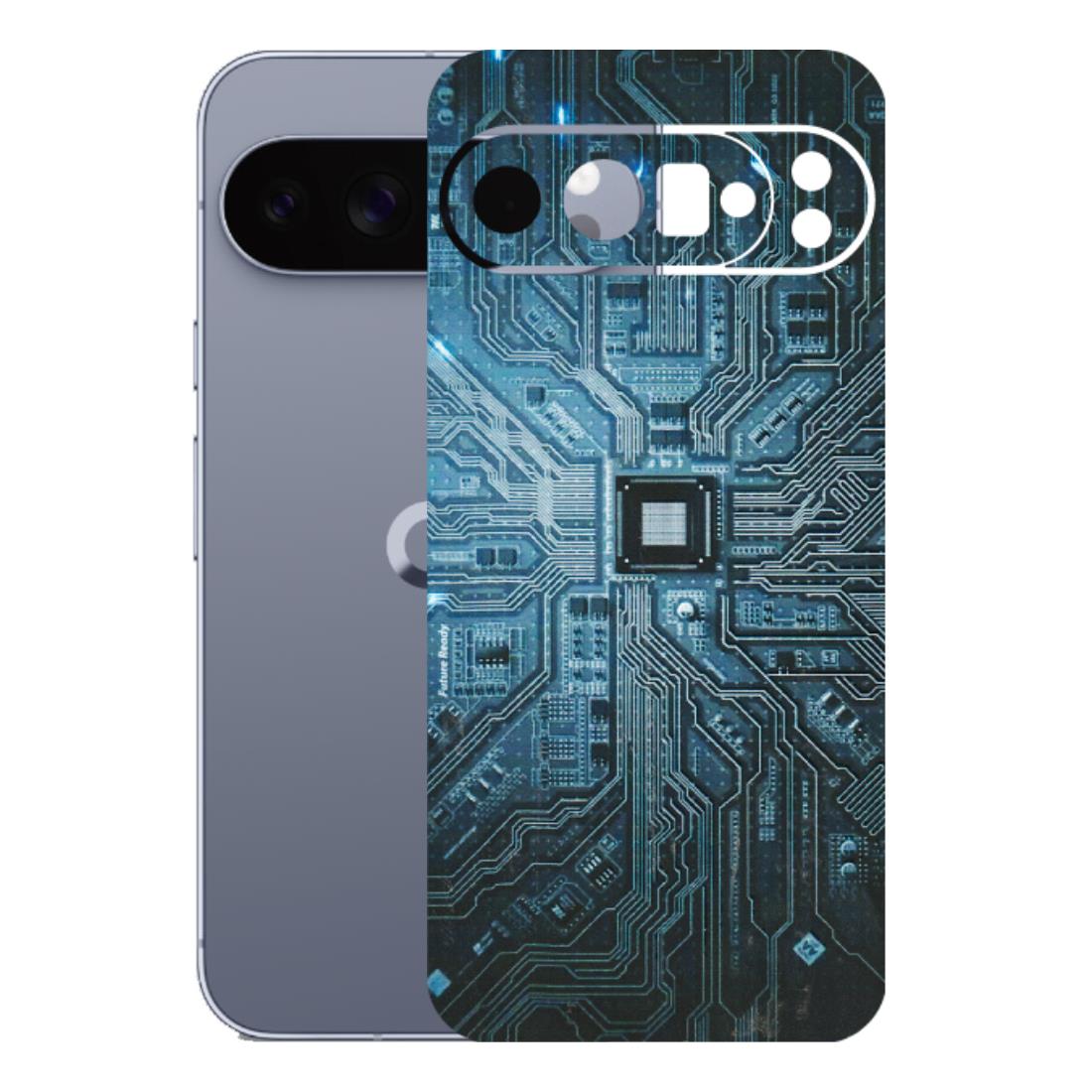 Google Pixel Phone Skins (All Models) - Original Circuit - 3D Embossed Finish (L-267) Google Pixel 10 Pro XL