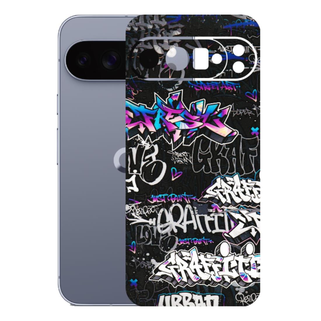 Google Pixel Phone Skins (All Models) - Graffiti Killer - 3D Embossed Finish (L-274) Google Pixel 10 Pro XL