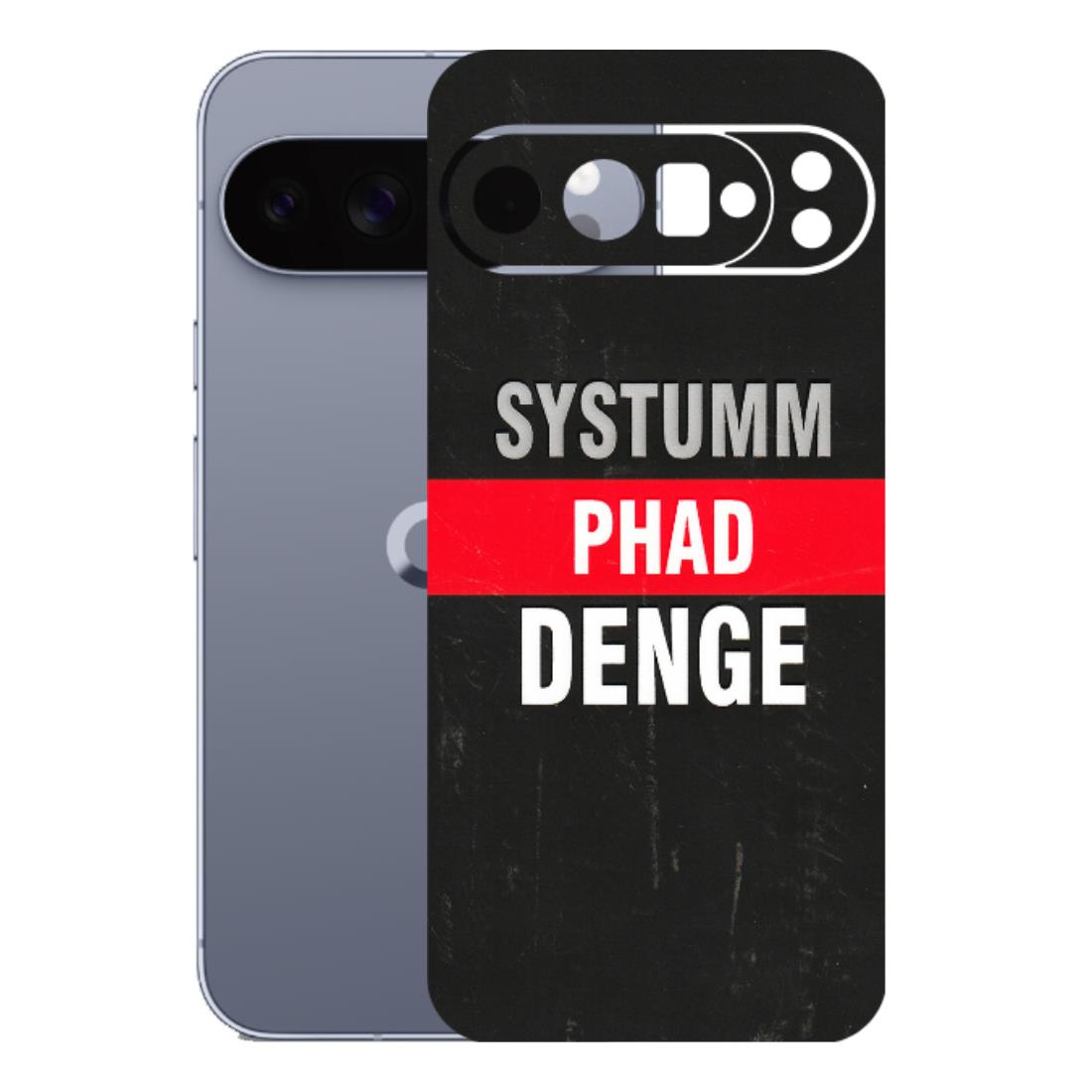 Google Pixel Phone Skins (All Models) - Systumm Phad Denge - 3D Embossed Finish (L-278) Google Pixel 10 Pro XL