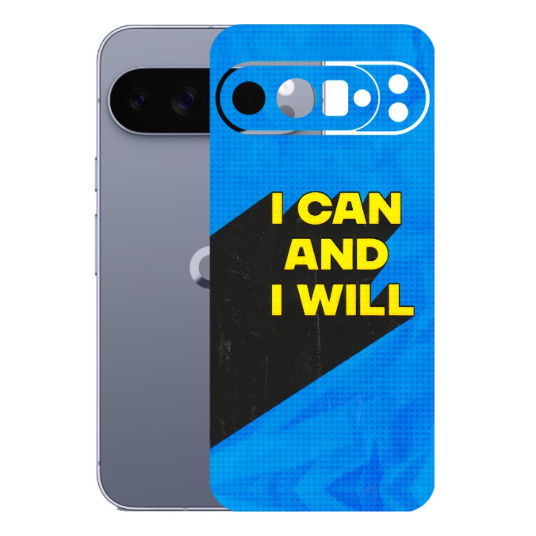 Google Pixel Phone Skins (All Models) - I Can And I Will - 3D Embossed Finish (L-281) Google Pixel 10 Pro XL