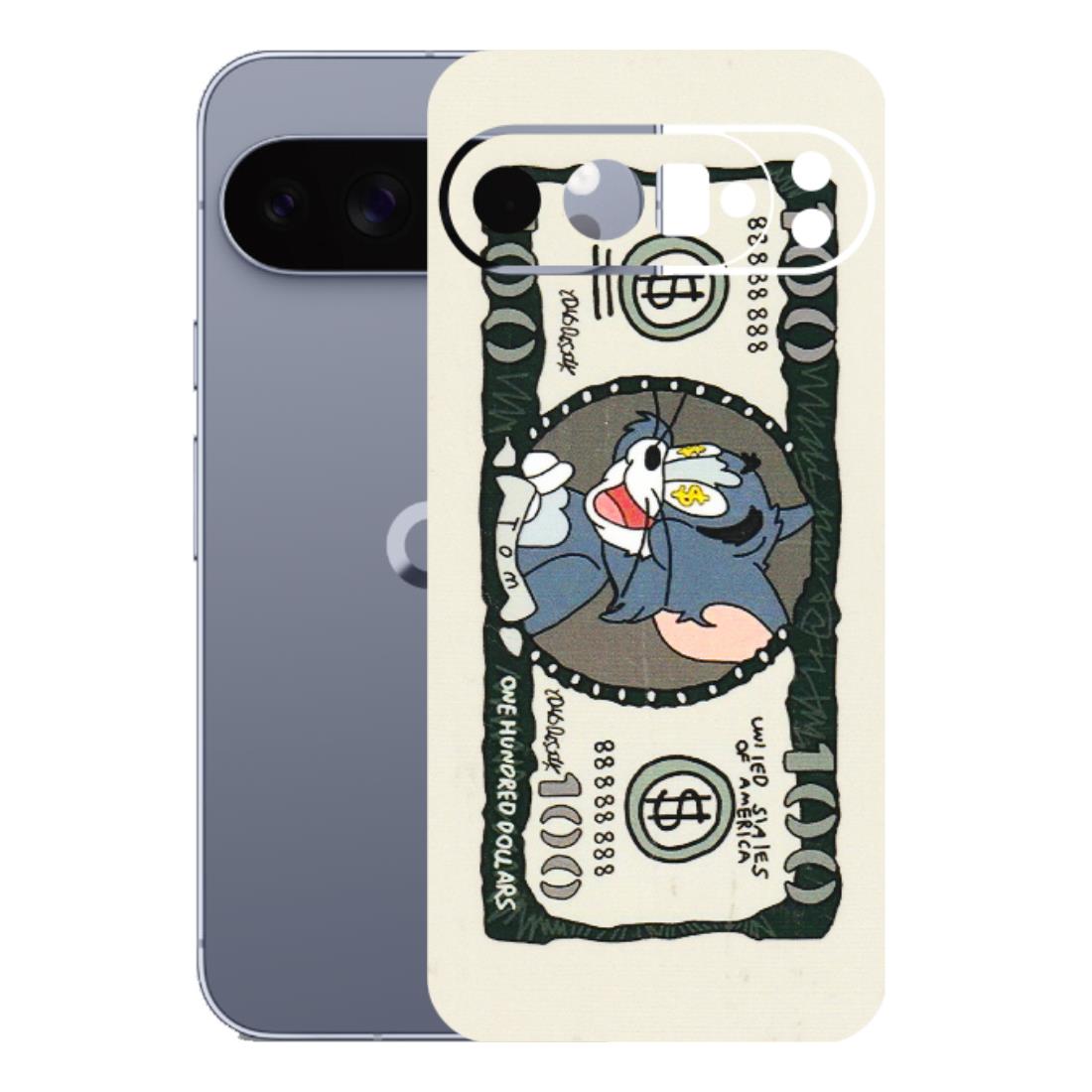 Google Pixel Phone Skins (All Models) - Tom Hundred Dollar - 3D Embossed Finish (L-324) Google Pixel 10 Pro XL