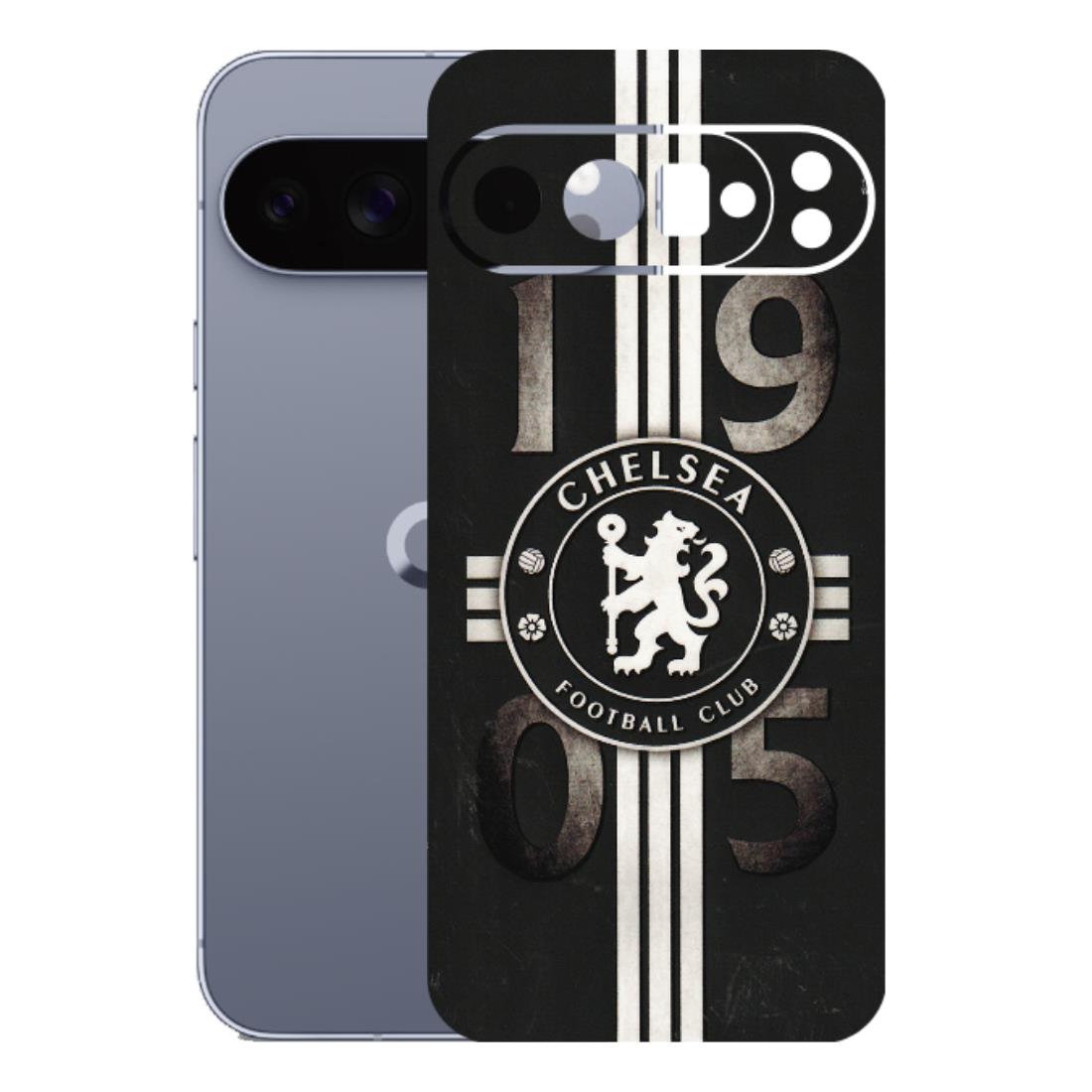 Google Pixel Phone Skins (All Models) - Chelsea Fan Club - 3D Embossed Finish (L-36) Google Pixel 10 Pro XL