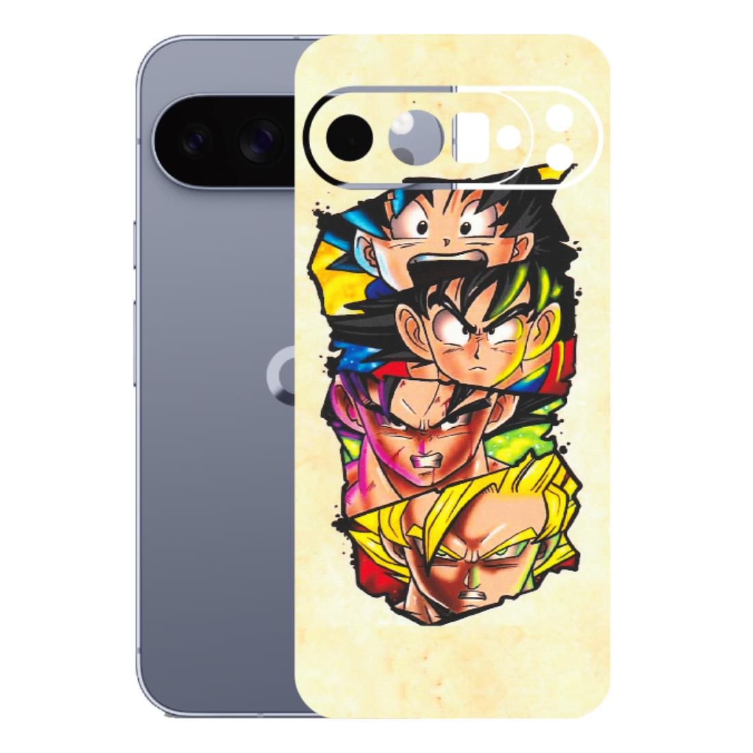 Google Pixel Phone Skins (All Models) - Angry Multi Anime - Matte Finish (M-113) Google Pixel 10 Pro XL