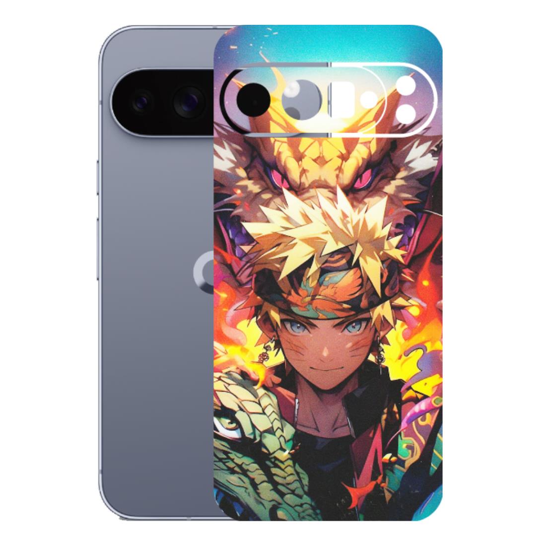 Google Pixel Phone Skins (All Models) - Angry Naruto Anime - Matte Finish (M-148) Google Pixel 10 Pro XL