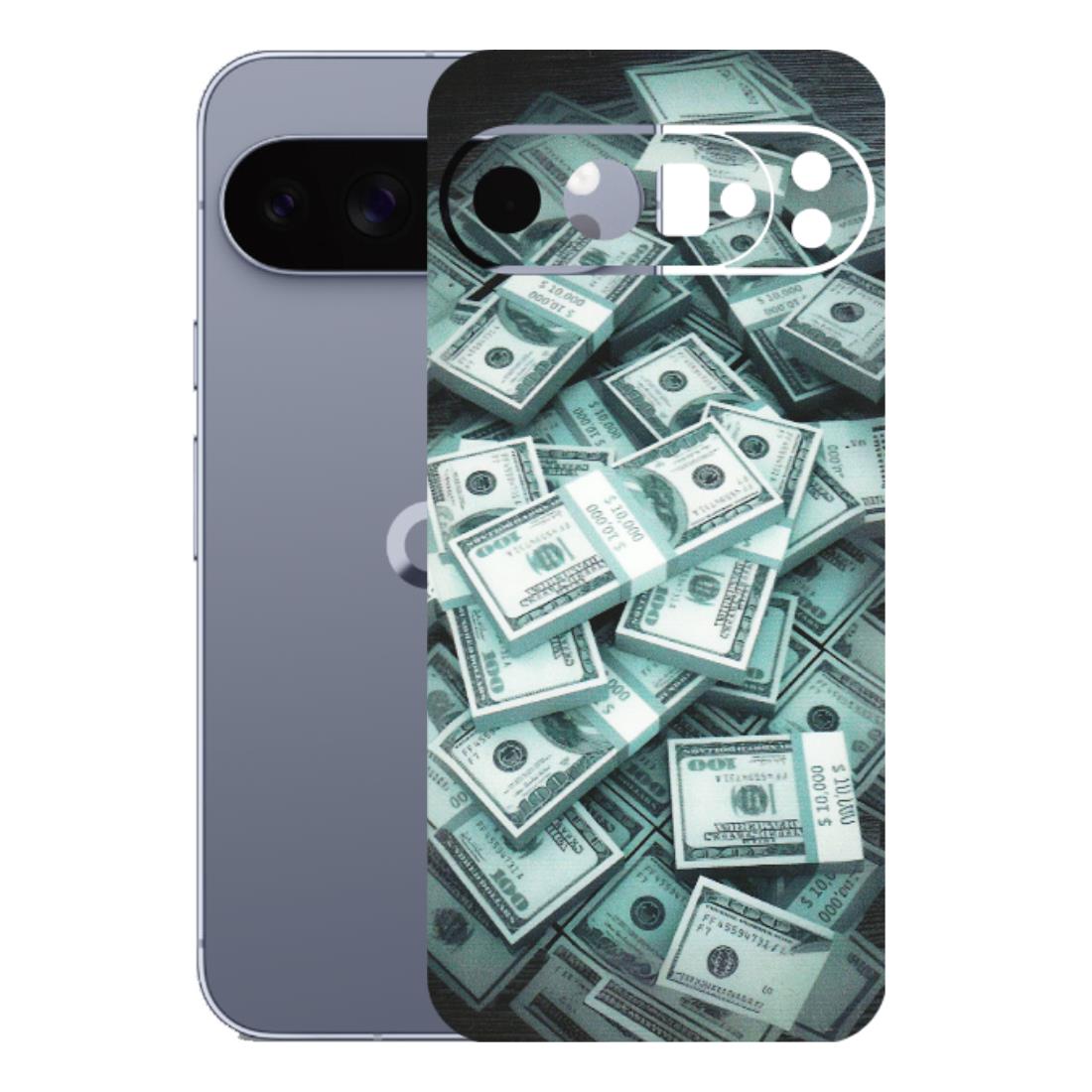 Google Pixel Phone Skins (All Models) - Hundred Dollar Bill - Matte Finish (M-162) Google Pixel 10 Pro XL