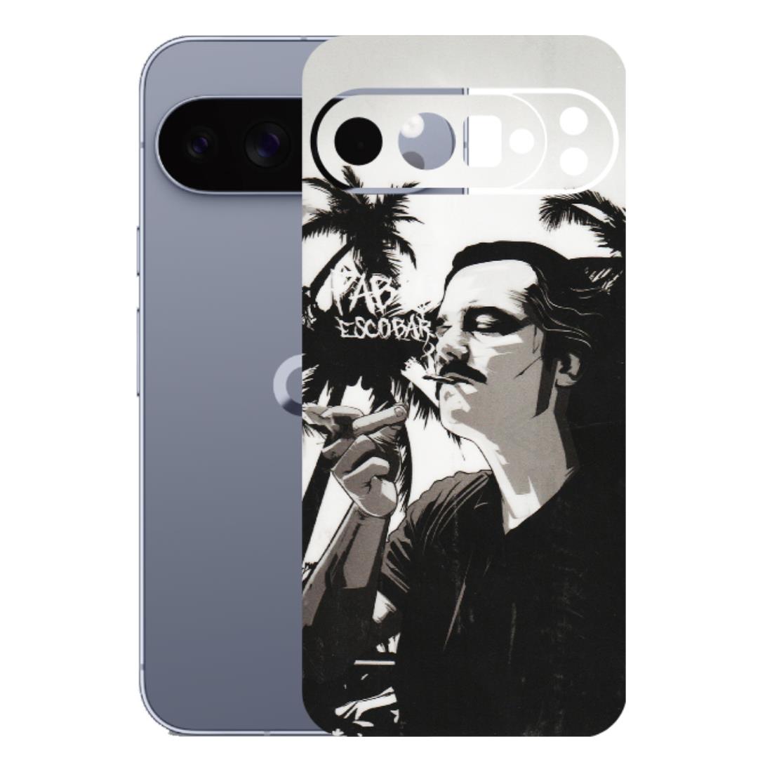 Google Pixel Phone Skins (All Models) - Pab Escobar - Transparent Finish (T-05) Google Pixel 10 Pro XL