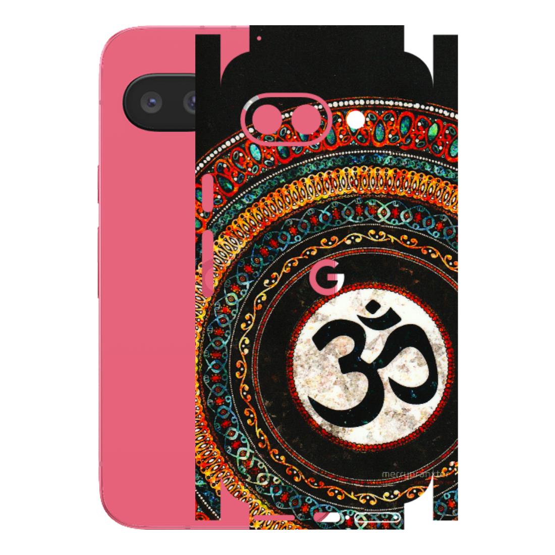 Google Pixel Phone Skins (All Models) - Aum Chant Abstract - 3D Embossed Finish (L-42) Google Pixel 9A
