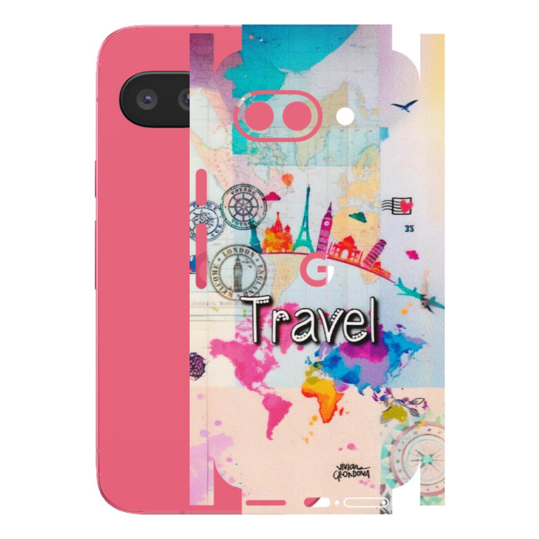 Google Pixel Phone Skins (All Models) - Travel The Wonders - Matte Finish (M-108) Google Pixel 9A