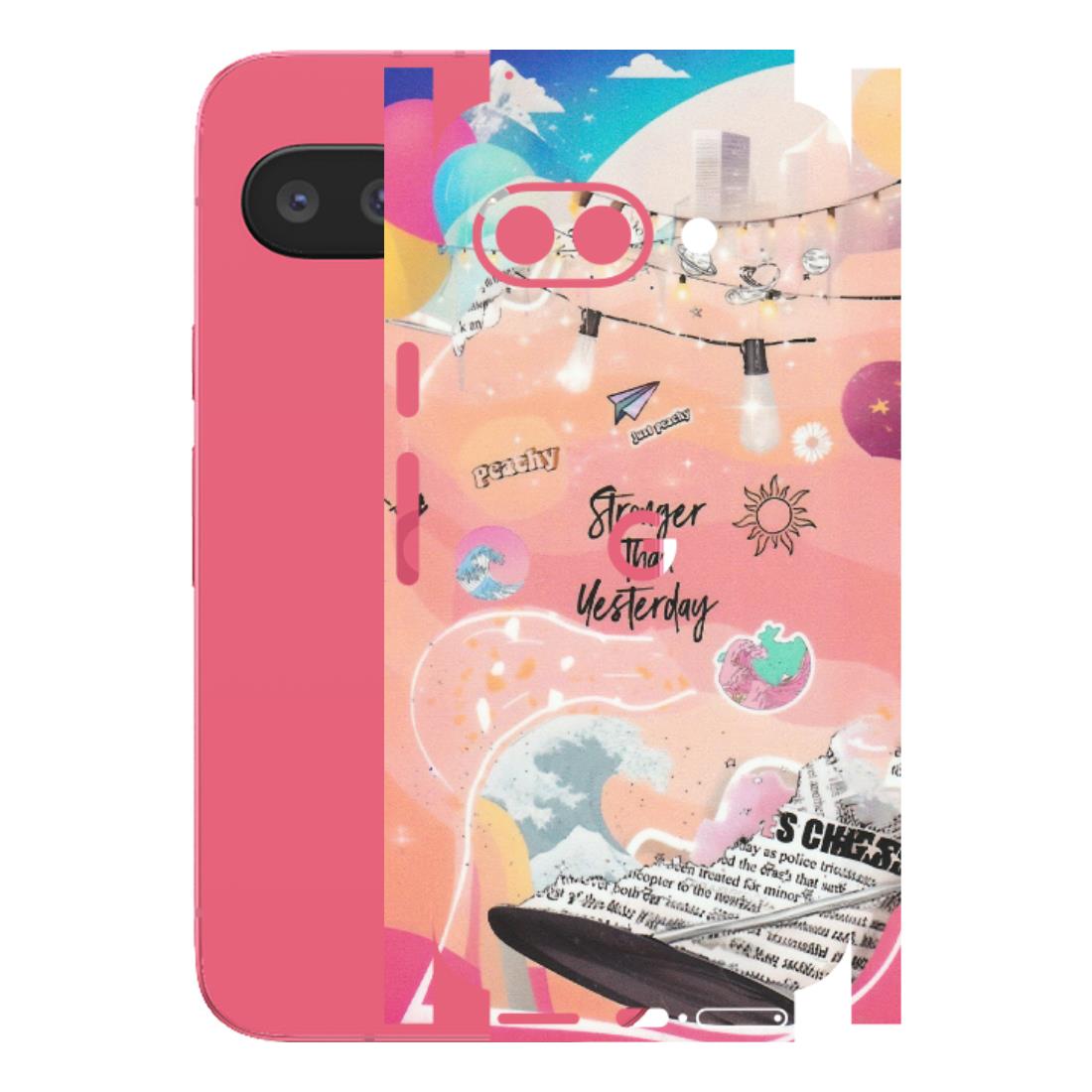Google Pixel Phone Skins (All Models) - Stronger Then Yesterday - Matte Finish (M-128) Google Pixel 9A