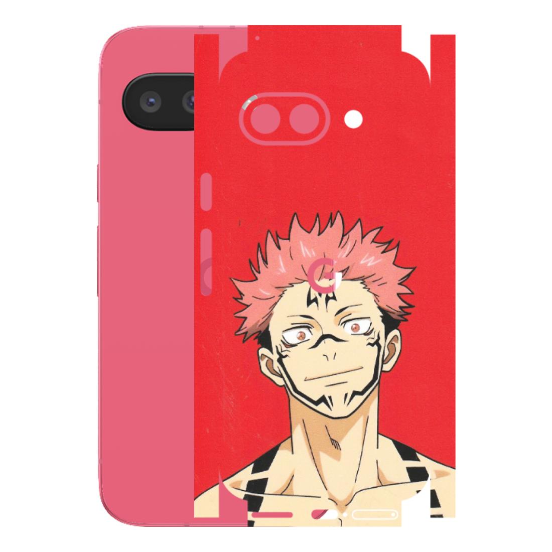 Google Pixel Phone Skins (All Models) - Ryomen Sukuna Fun Anime - Matte Finish (M-153) Google Pixel 9A