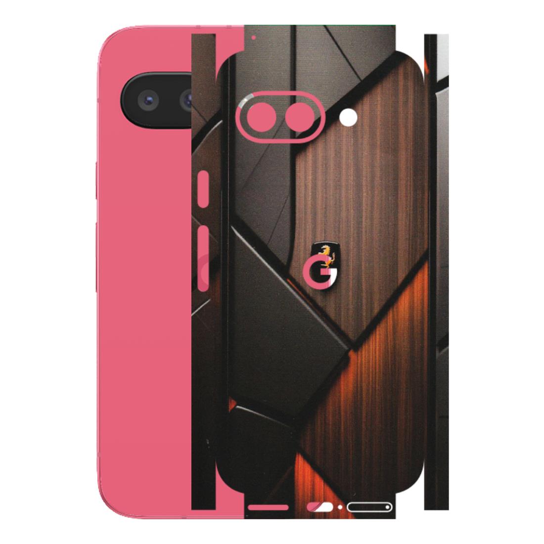 Google Pixel Phone Skins (All Models) - Lambo Beauty Wood Pattern Sober - Matte Finish (M-51) Google Pixel 9A