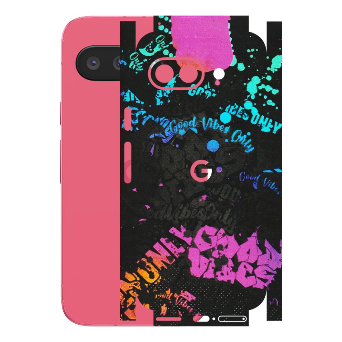 Google Pixel Phone Skins (All Models) - Majestic Black Vibes - Matte Finish (M-62) Google Pixel 9A