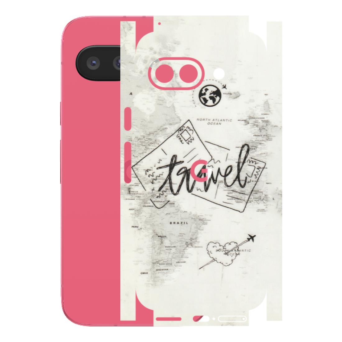 Google Pixel Phone Skins (All Models) - Travel Ticket - Transparent Finish (T-06) Google Pixel 9A