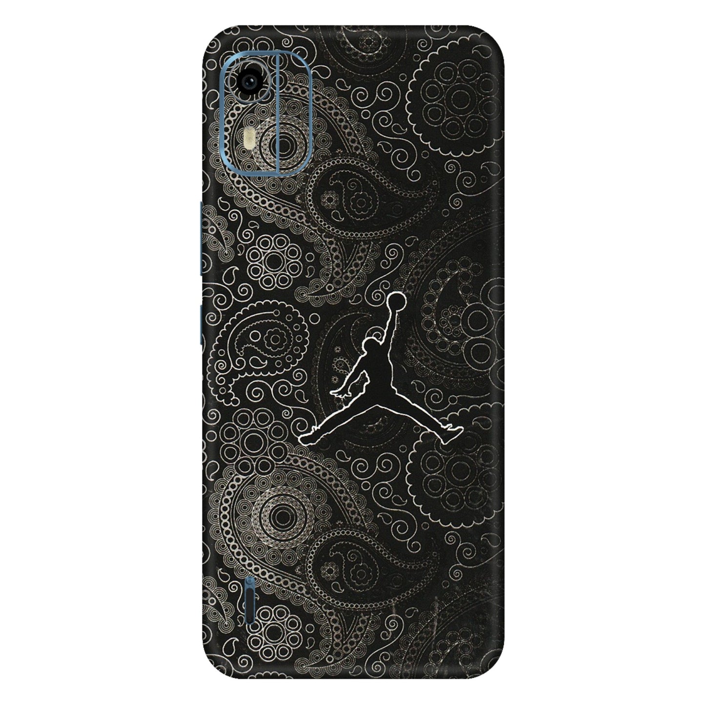 HMD NOKIA Phone Skins (All Models) - Basketball Player Artwork - 3D Embossed Finish (L-215) HMD Nokia C12 Pro