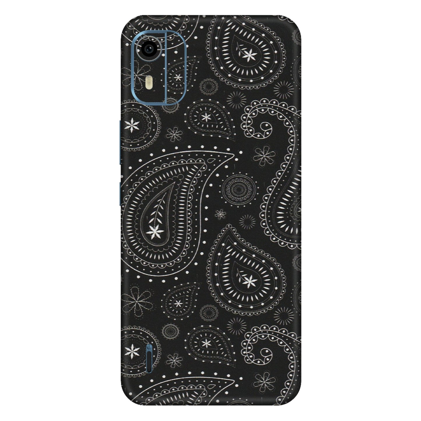 HMD NOKIA Phone Skins (All Models) - Black Sober Kerry - Matte Finish (M-37) HMD Nokia C12 Pro